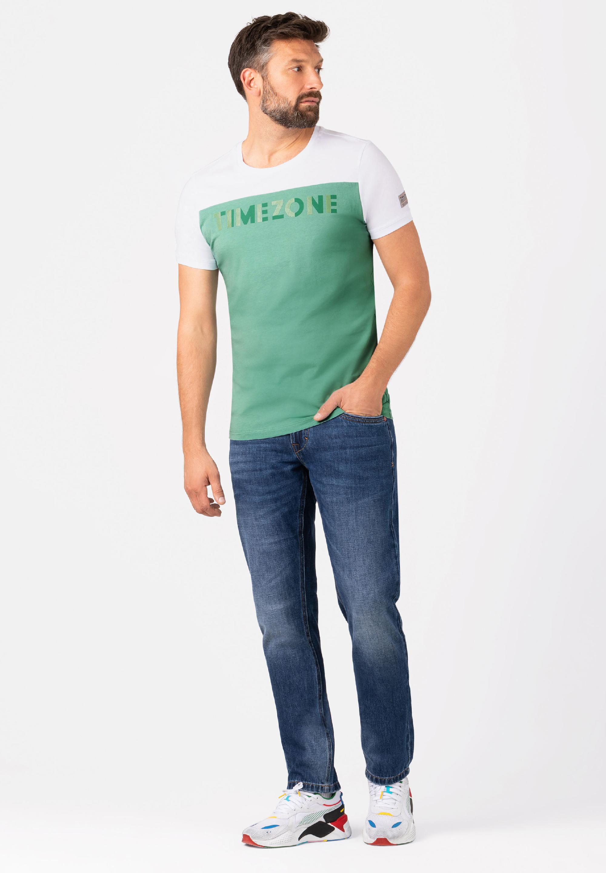 Color Block T-Shirt print