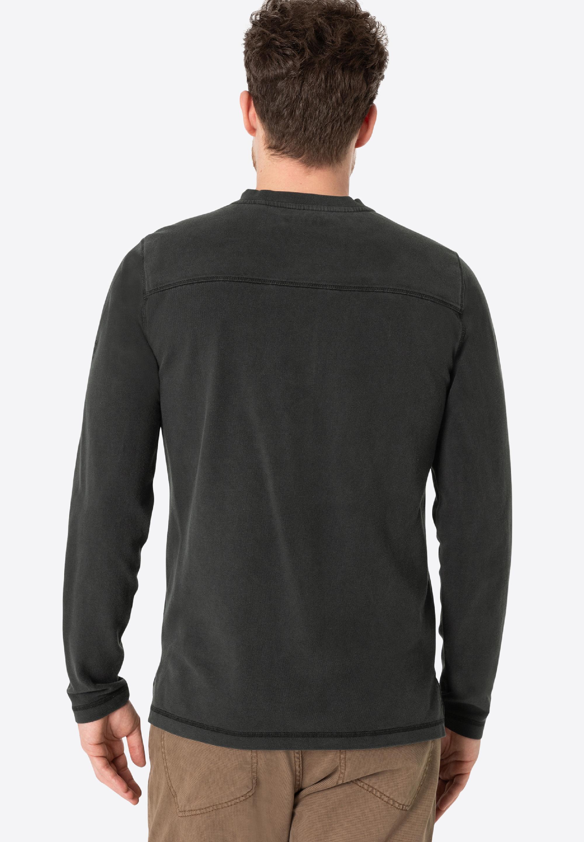 Pique Longsleeve Henley