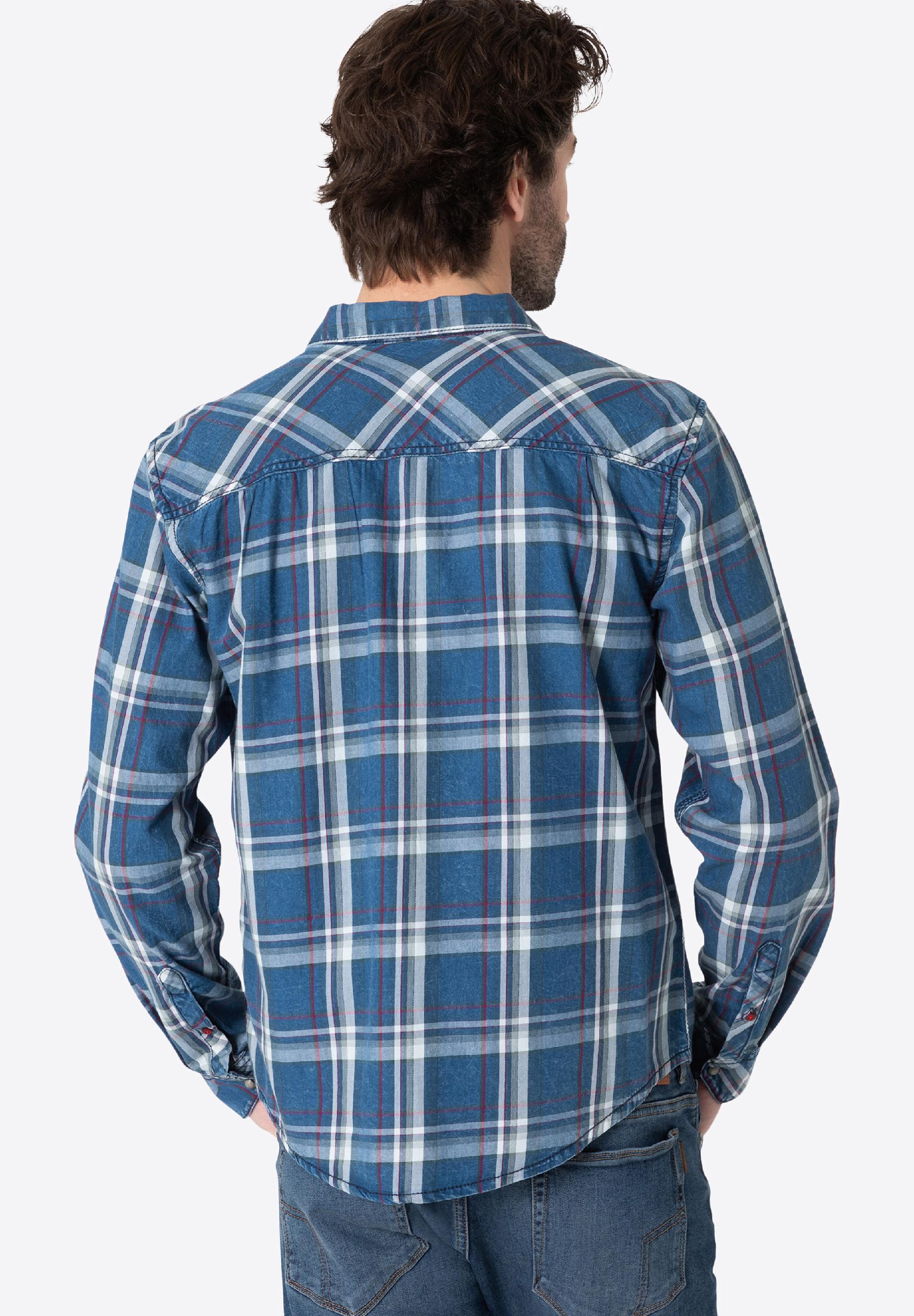 Indigo Check Shirt