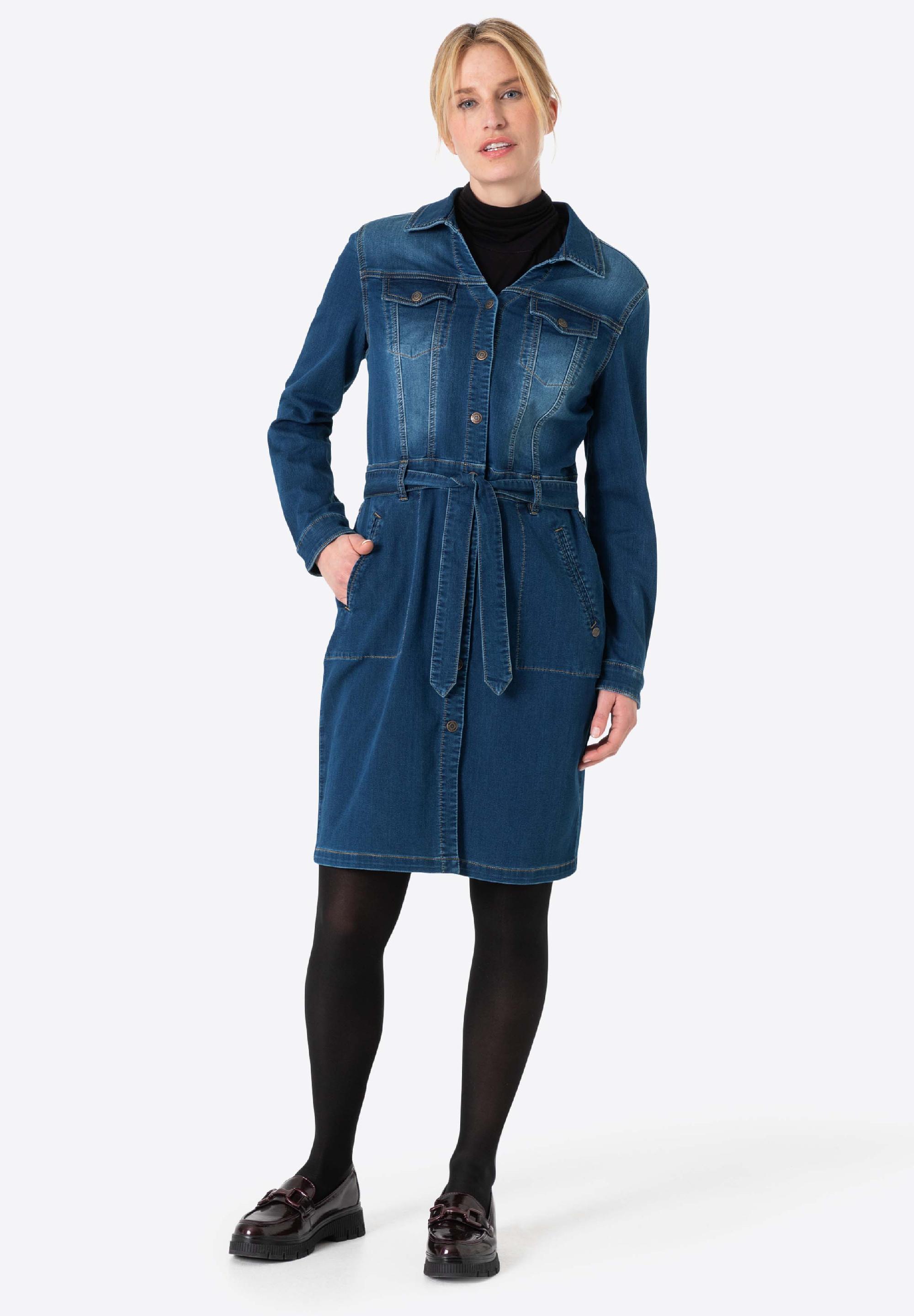 Denim Shirt Dress