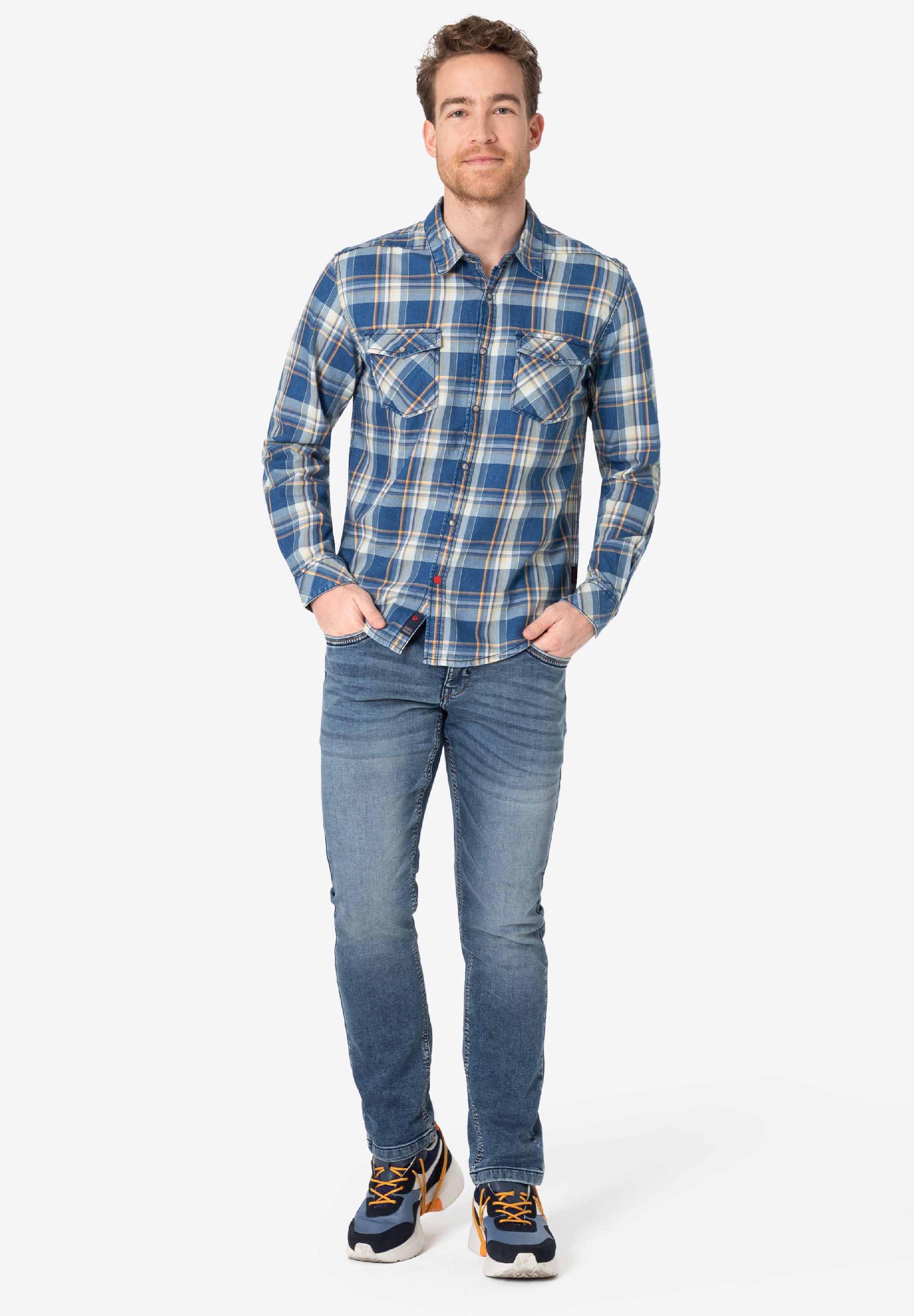 Indigo Check Shirt